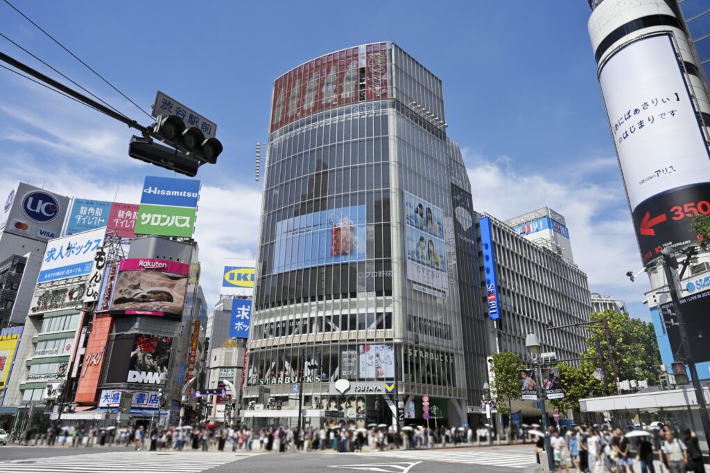 渋谷スクランブル画像