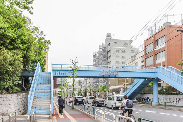 中目黒小前歩道橋