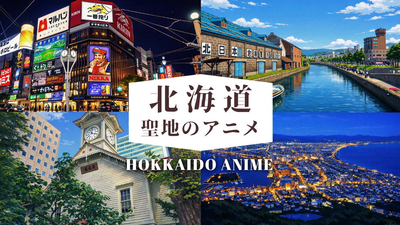 北海道聖地のアニメ