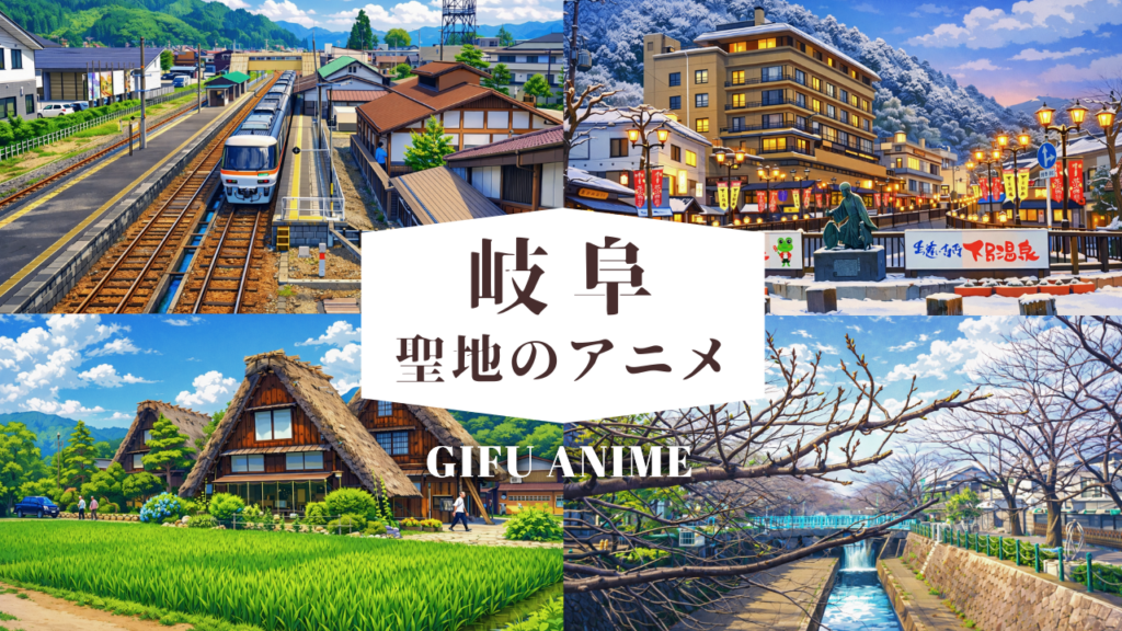 岐阜聖地のアニメ