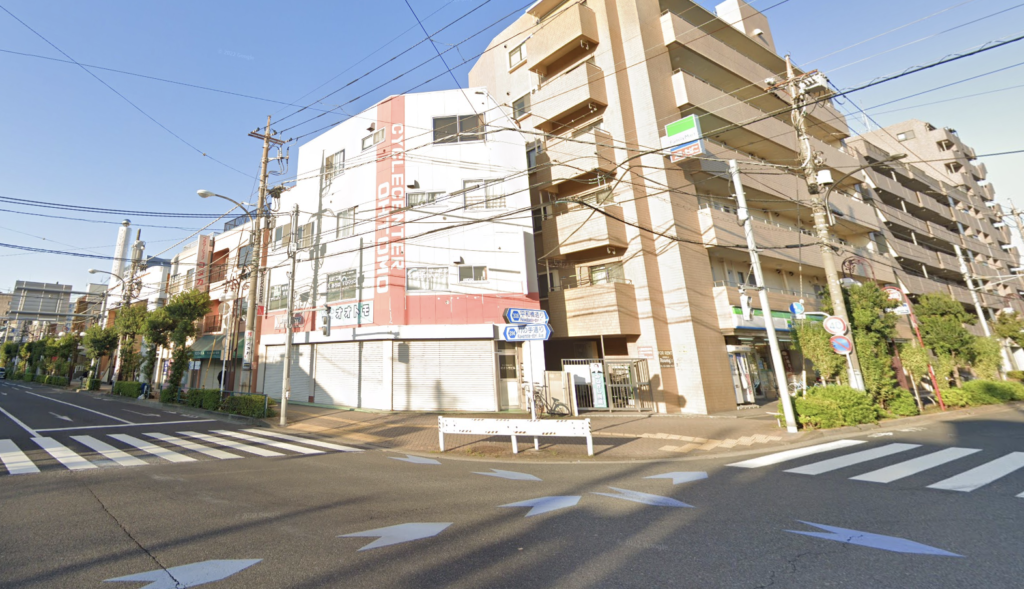 堀切5丁目交差点