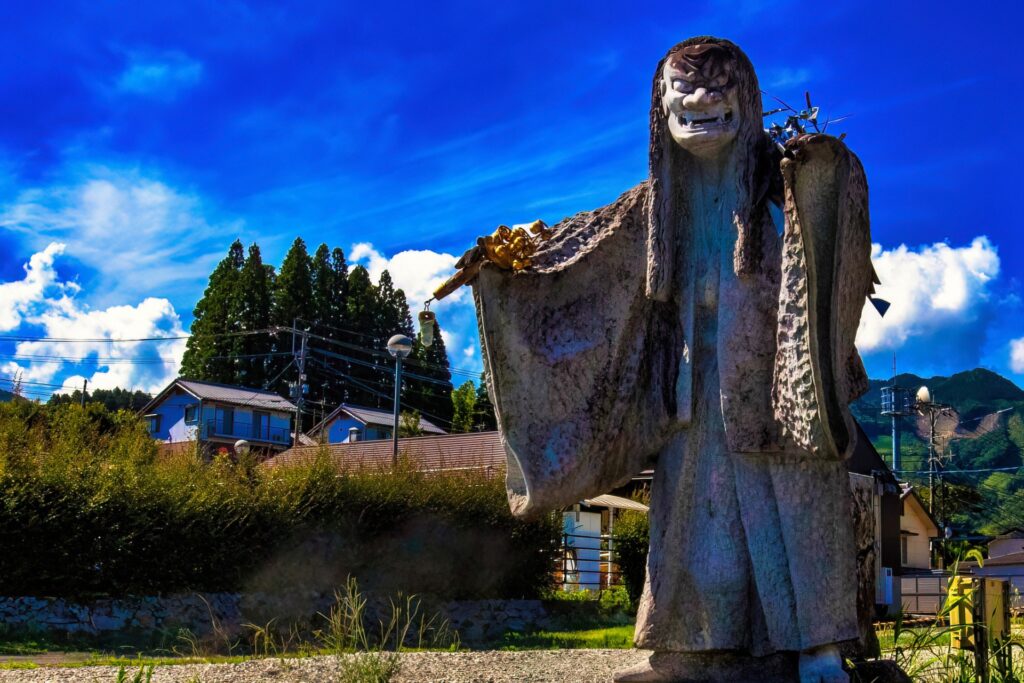 高千穂夜神楽 手力男の舞の像 高千穂がまだせ市場