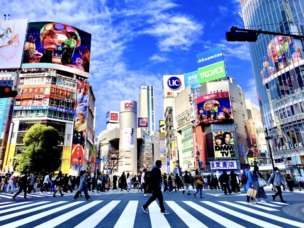 渋谷スクランブル交差点