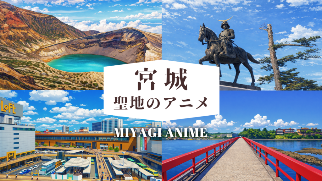 宮城聖地のアニメ