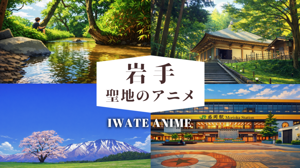 岩手聖地のアニメ