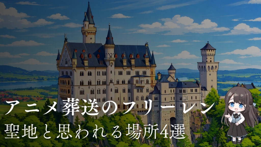 アニメ葬送のフリーレンの聖地と思われる場所