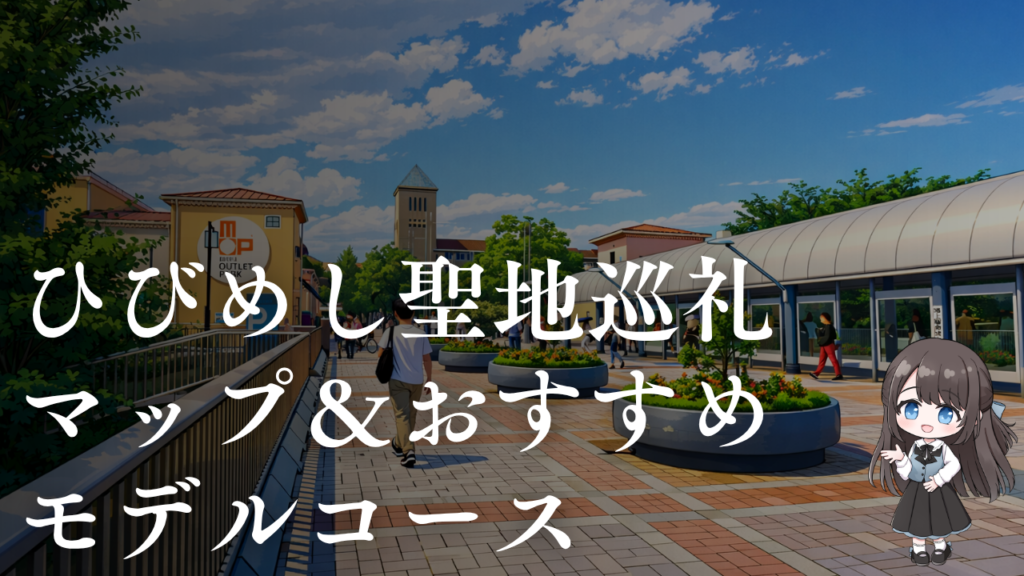 ひびめし聖地巡礼
マップ＆おすすめ
モデルコース