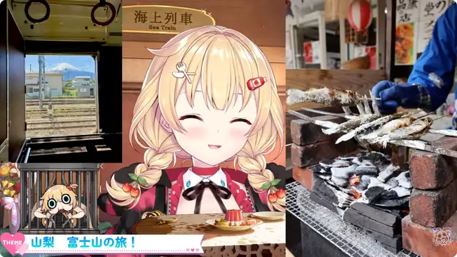 【旅】はじめてのひとり旅!山梨「富士山」の冒険!!!🌟【ホロライブ/赤井はあと】