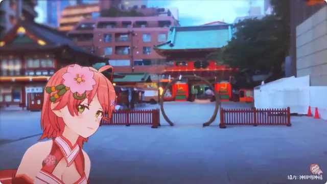 【フル動画】巫女が神社にお使いに行ってきた【神田明神】